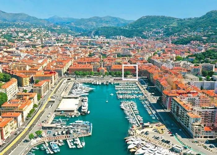 Apartment Cozy Studio, Exceptional View Of Lympia Harbor Nice