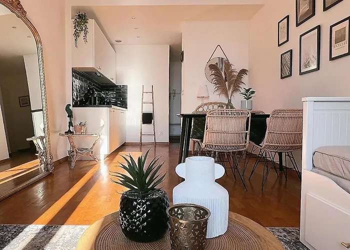 Cozy Studio, Exceptional View Of Lympia Harbor Appartement *